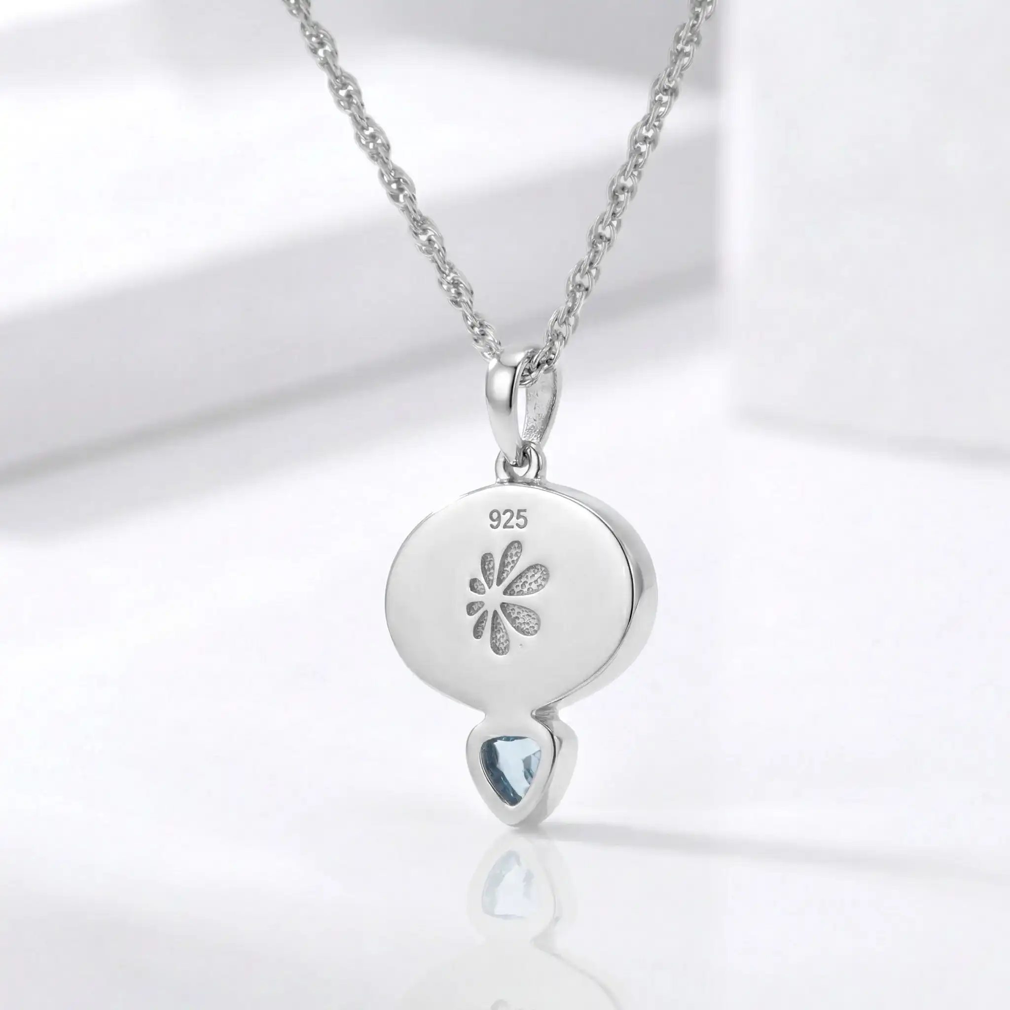 blue topaz necklace