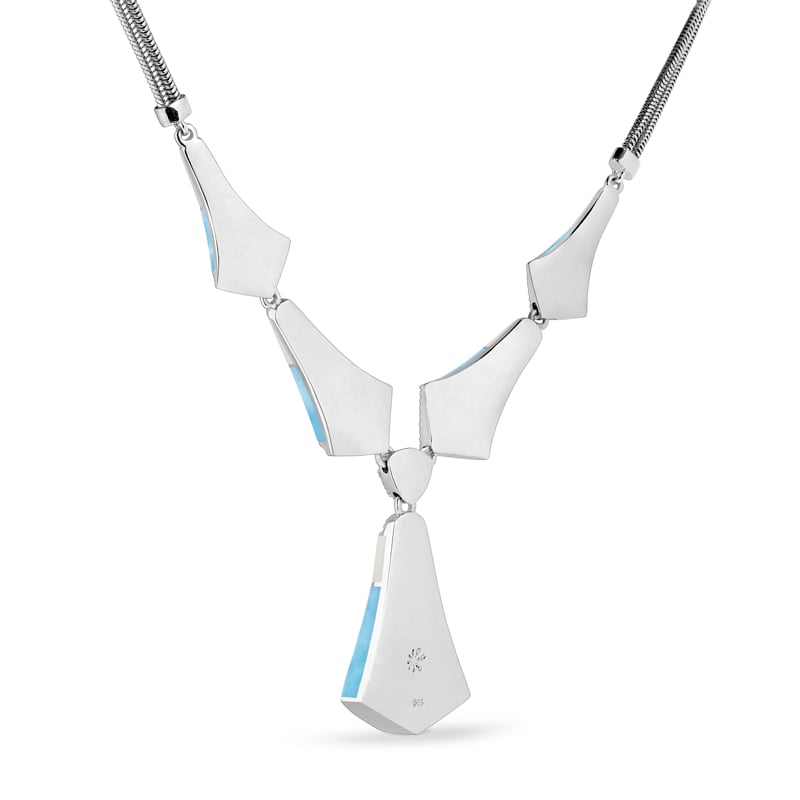 marahlago larimar Calder Large Larimar Necklace jewelry