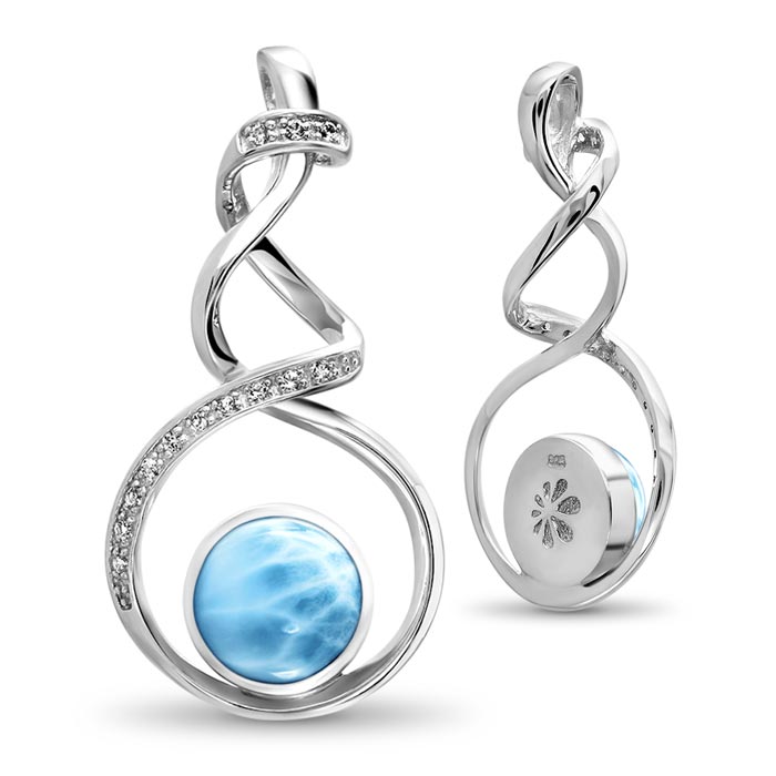 Larimar Fashion necklace