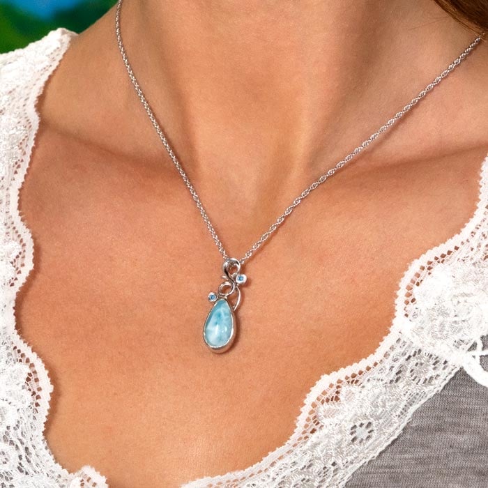 Larimar Lyric Pendant