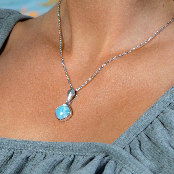 Blue Stone Necklace