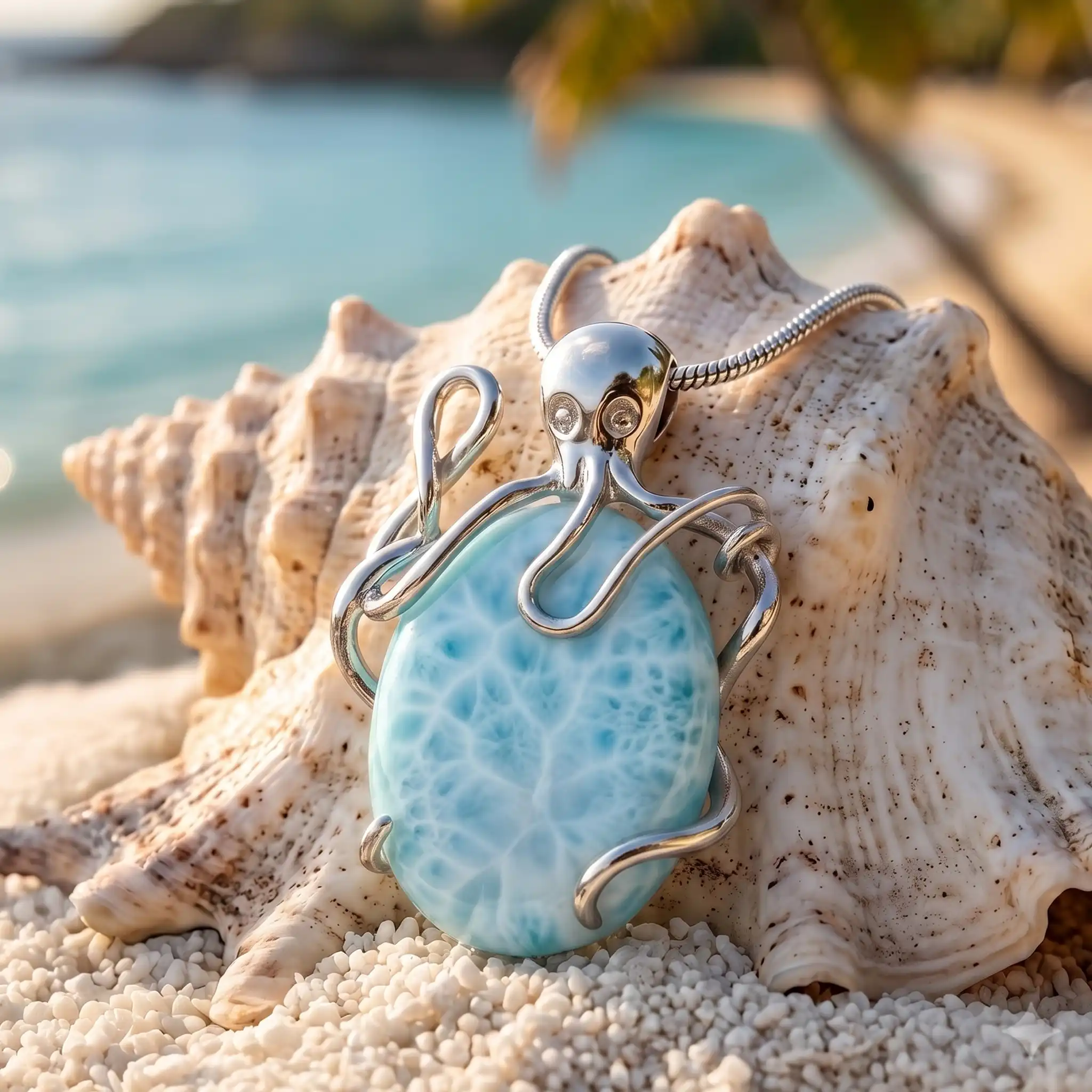 Octopus Necklace 