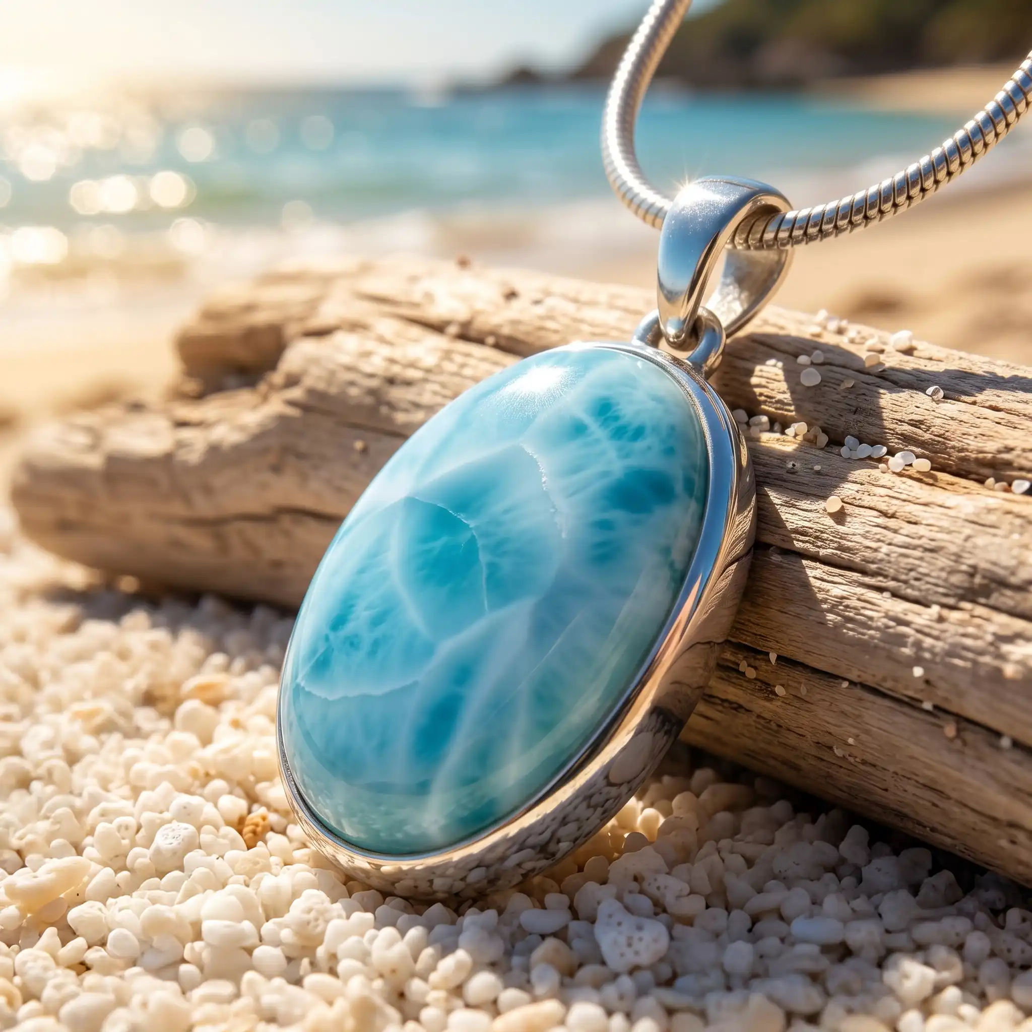 Larimar Necklace 