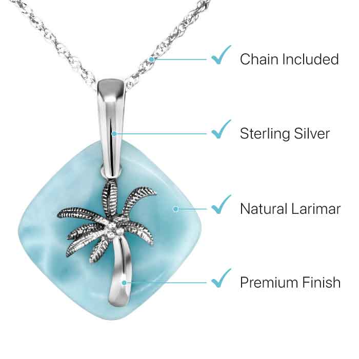 Palm Tree Necklace