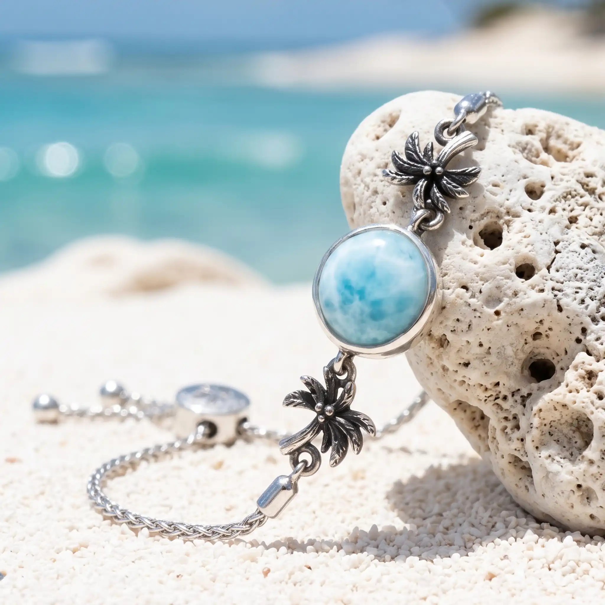 Marahlago Palm Tree Bolo Bracelet