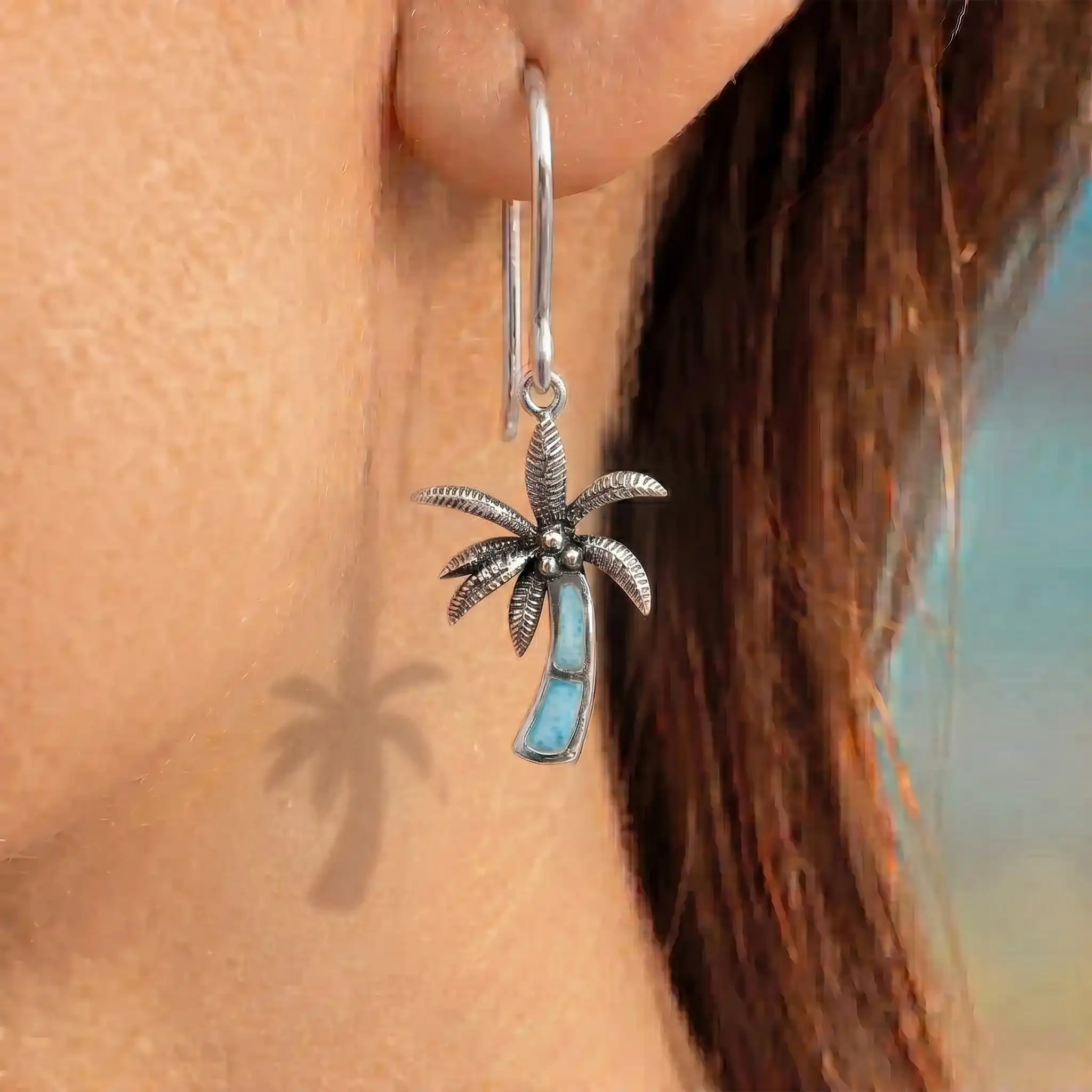 Palm Tree Earrings