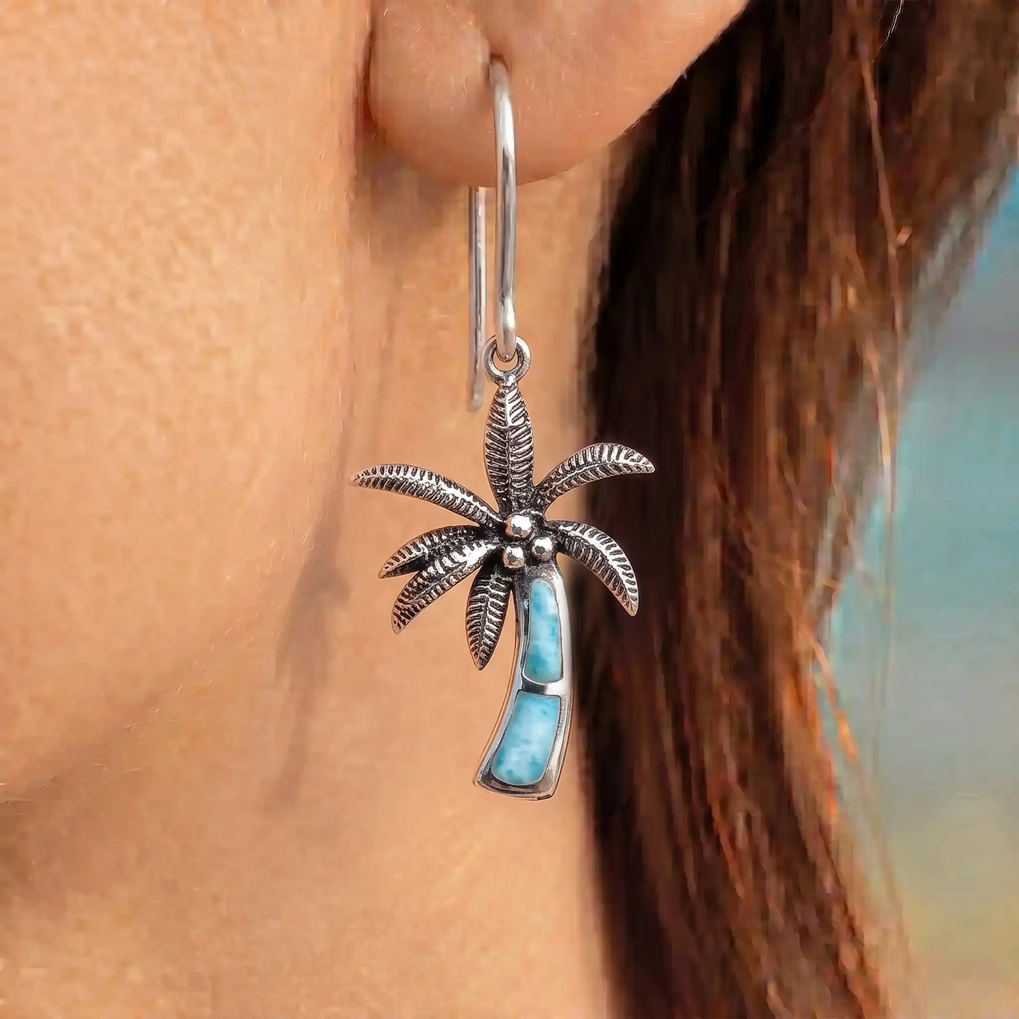 PALM TREE EARRINGS