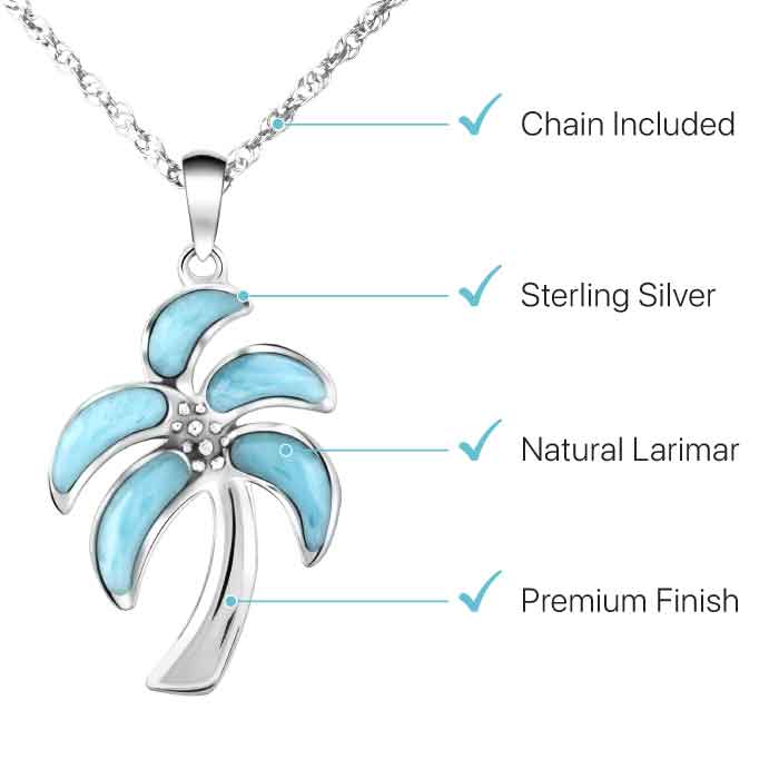 Silver Palm Tree 