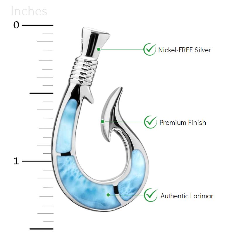 Fish Hook Necklace by Marahlago