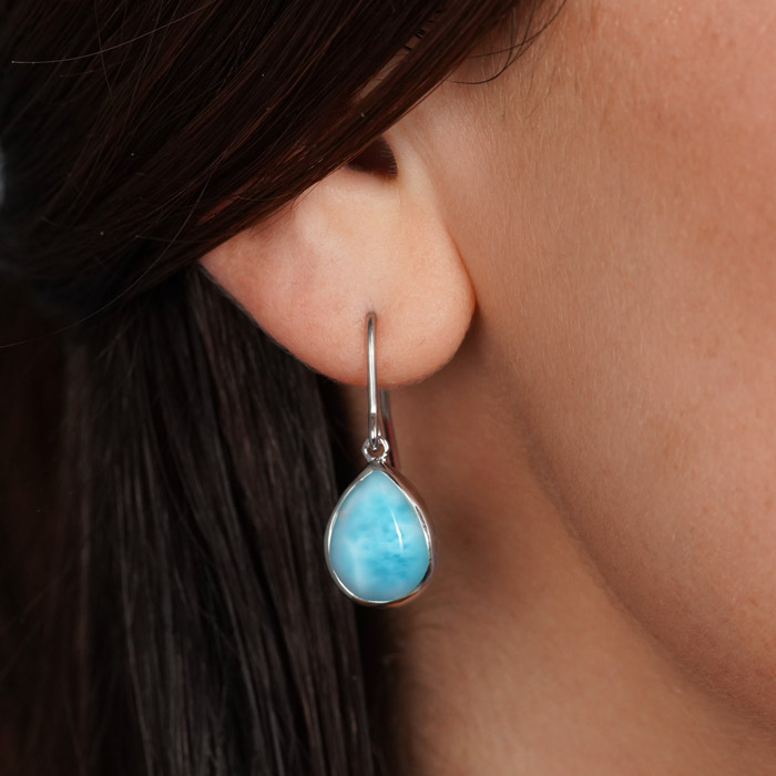 silver dangle earrings