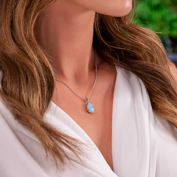 Larimar Pendant by Marahlago