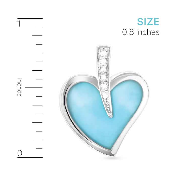 Pezulio Heart Necklace