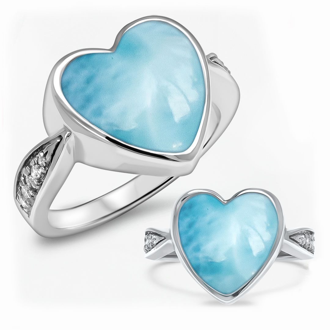 Heart Ring in Sterling silver