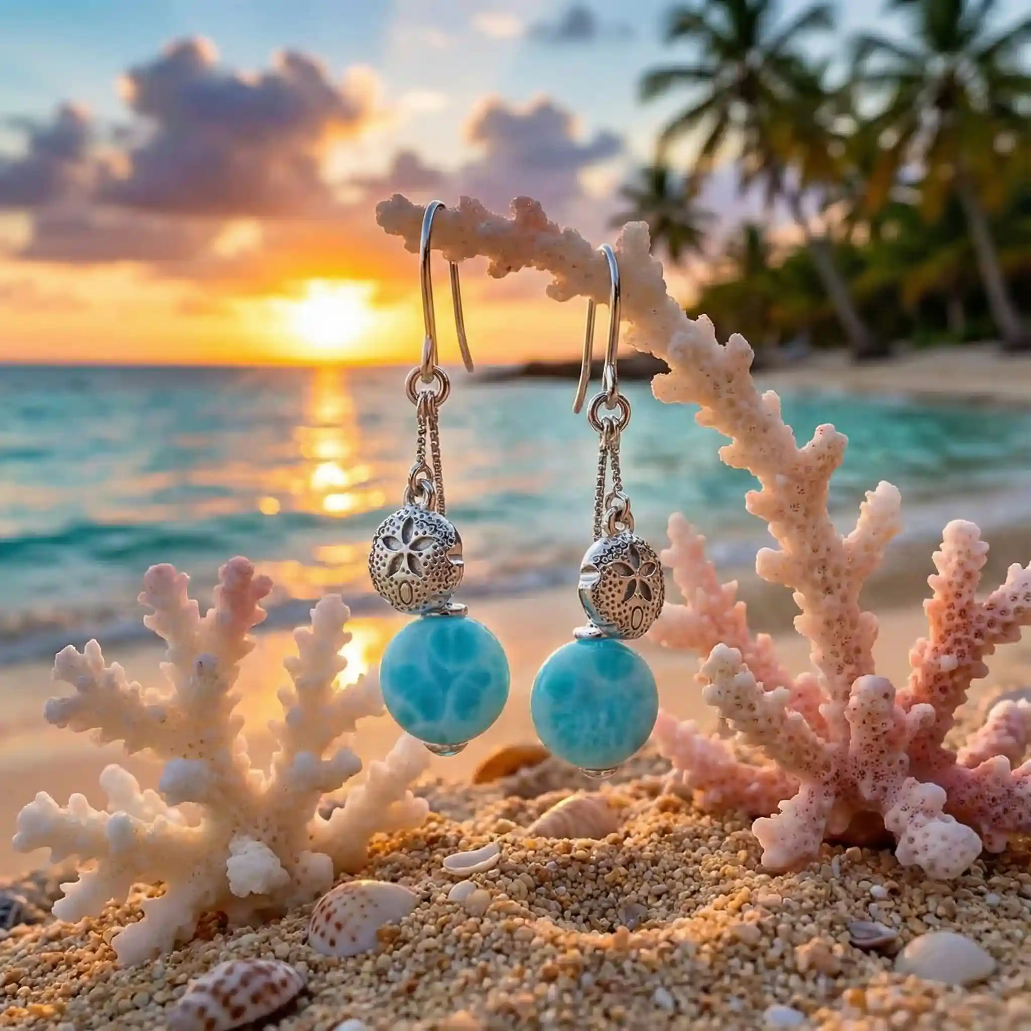Sand Dollar Earrings