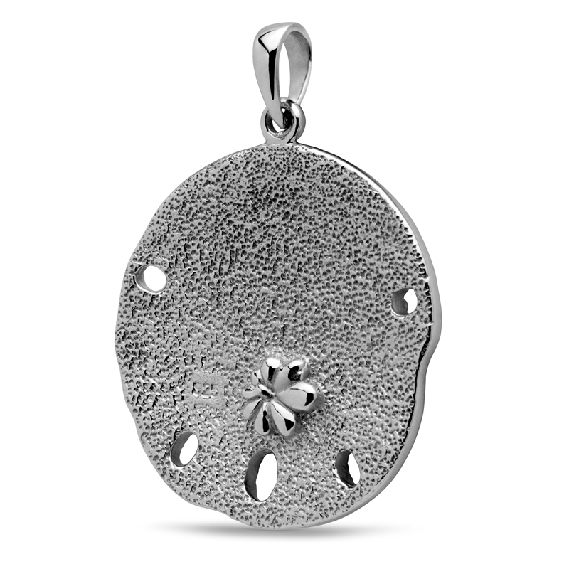 Sand Dollar Necklace in silver