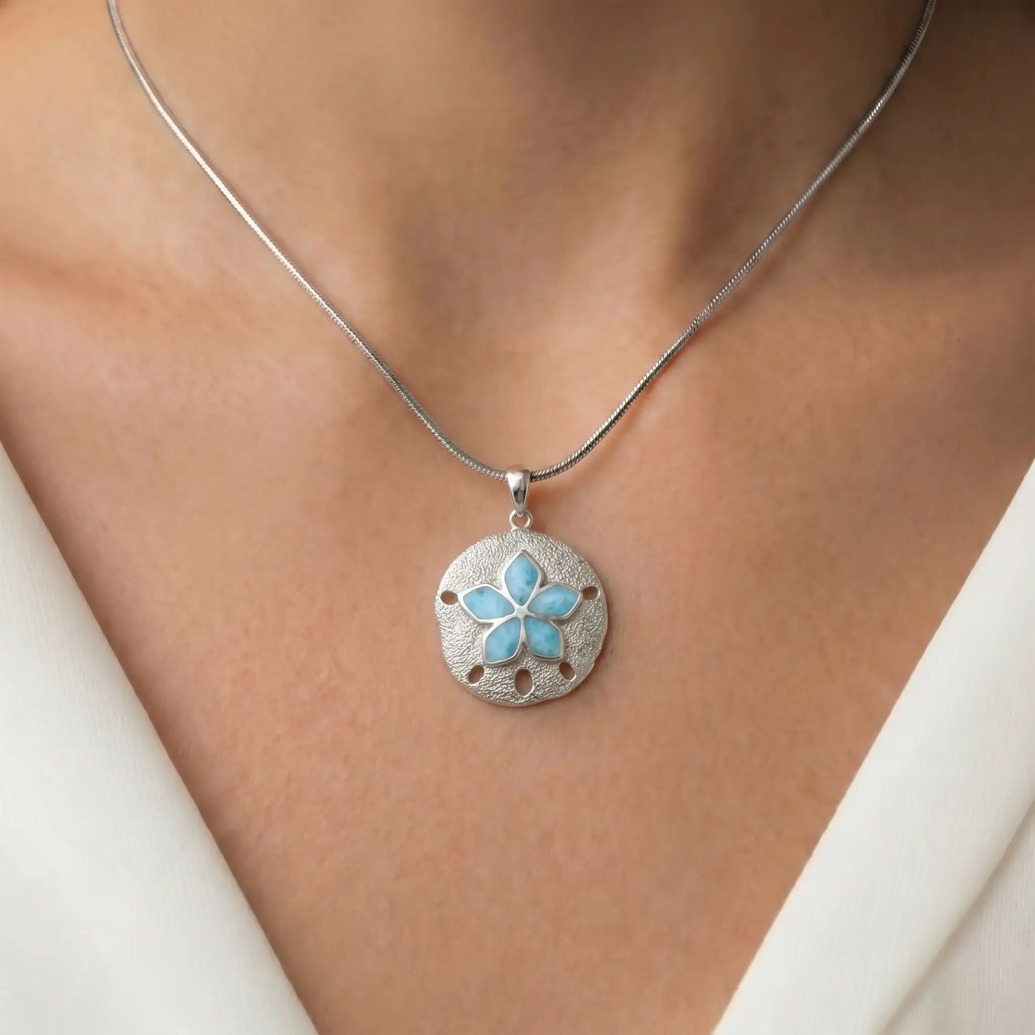 Sand Dollar Necklace 