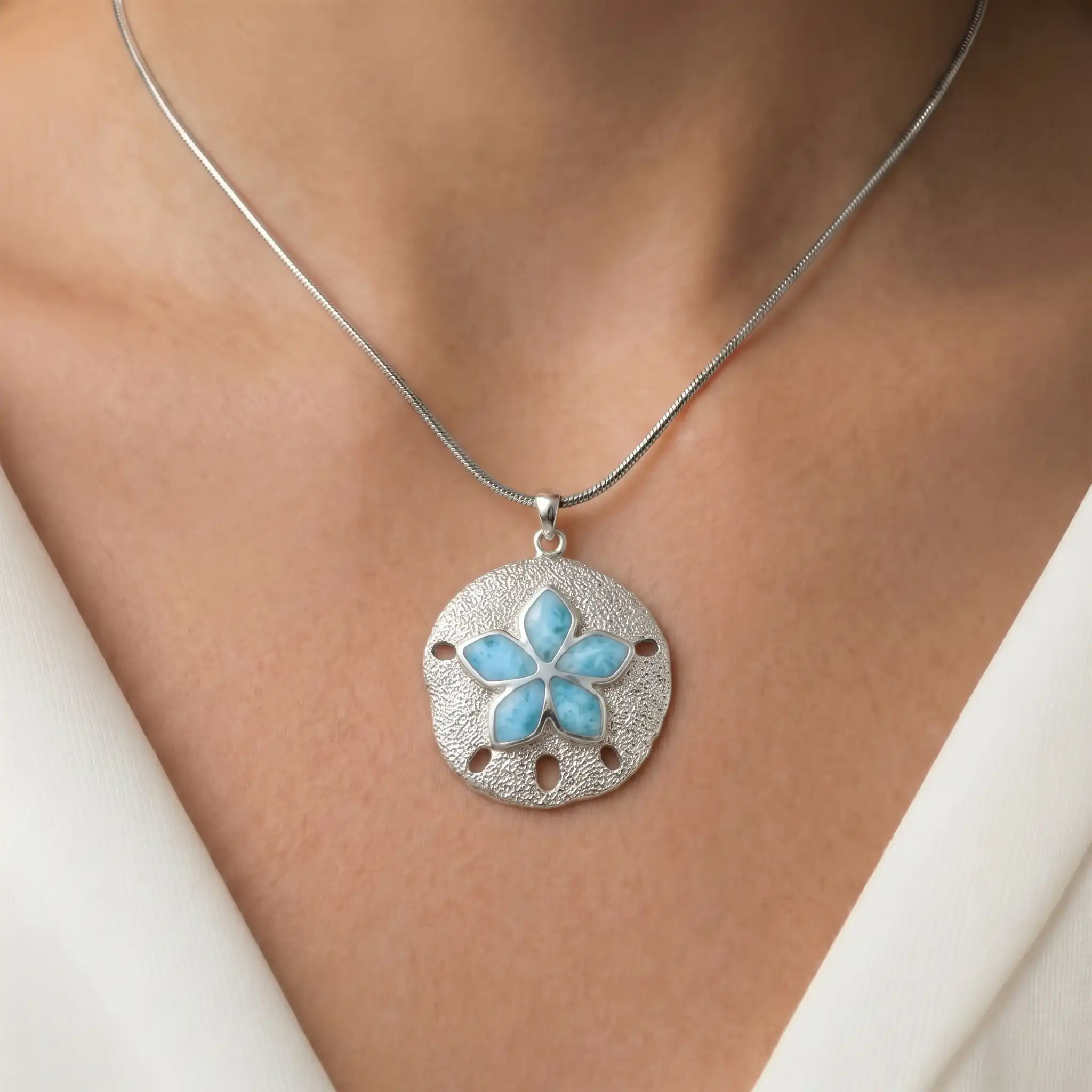 Sand Dollar Necklace 