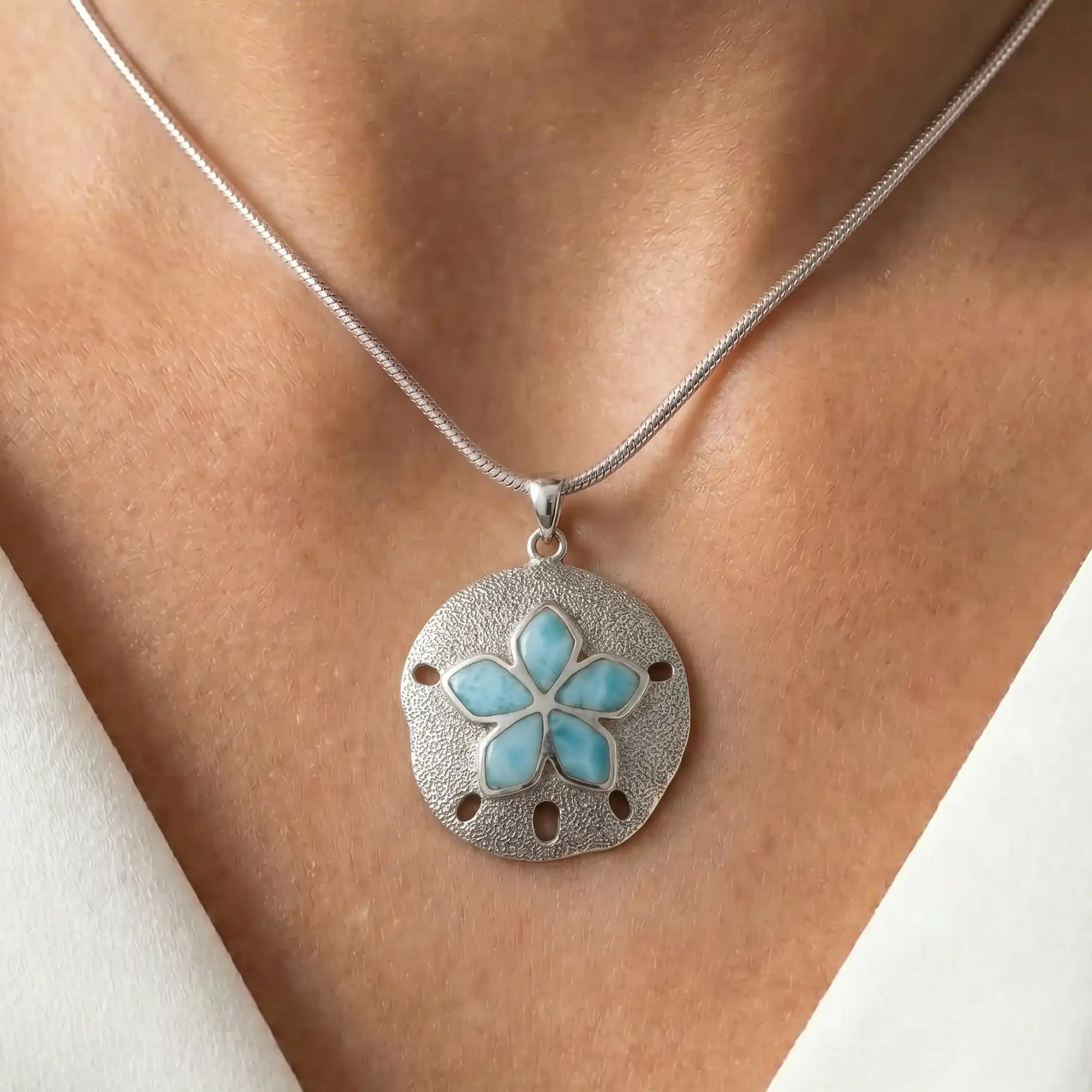 Sand Dollar Necklace 