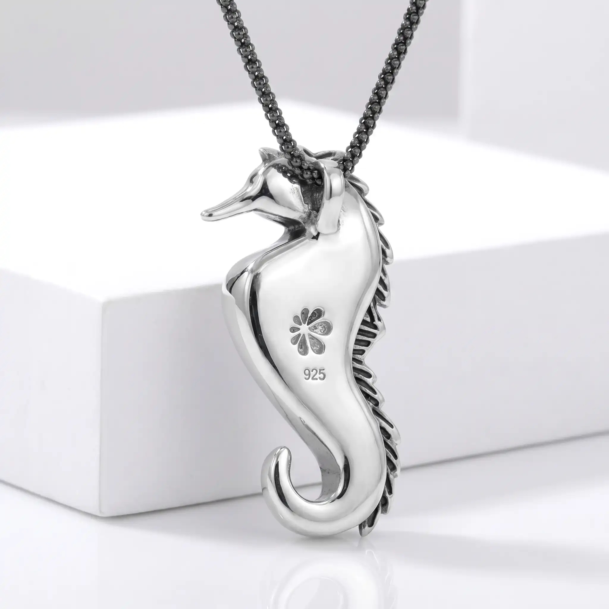 Seahorse Necklace Marahlago Larimar Jewelry