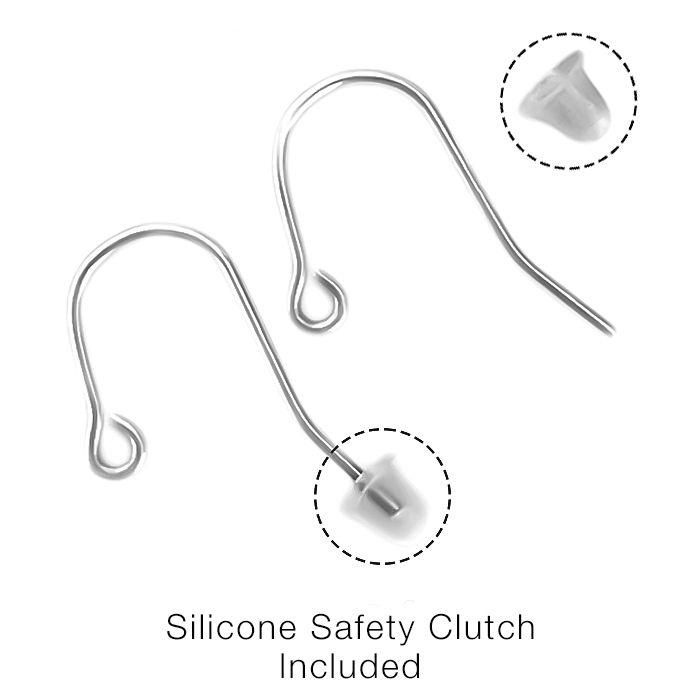 safety clutch earrings