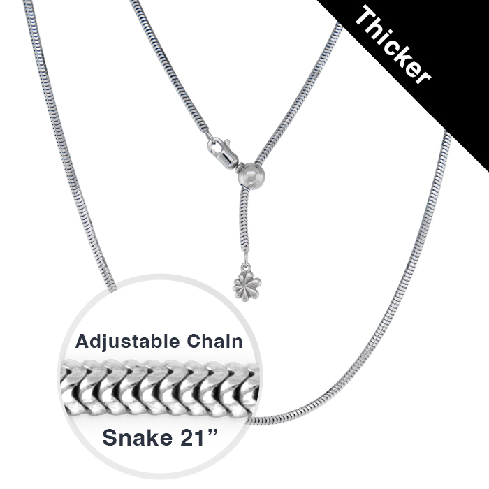 adjustable chain necklace Snake Chain 