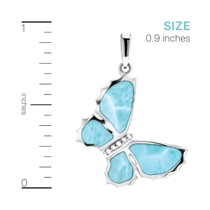 Silver Butterfly Necklace