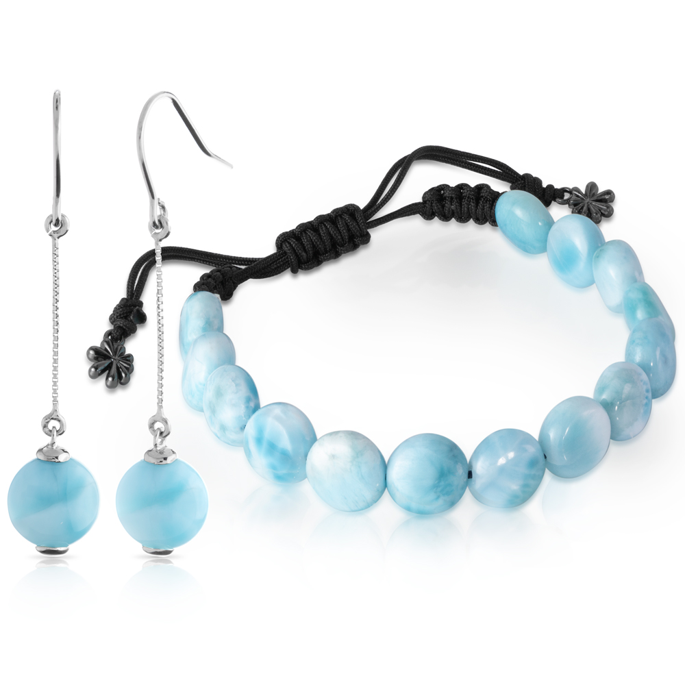 Larimar Jewelry set