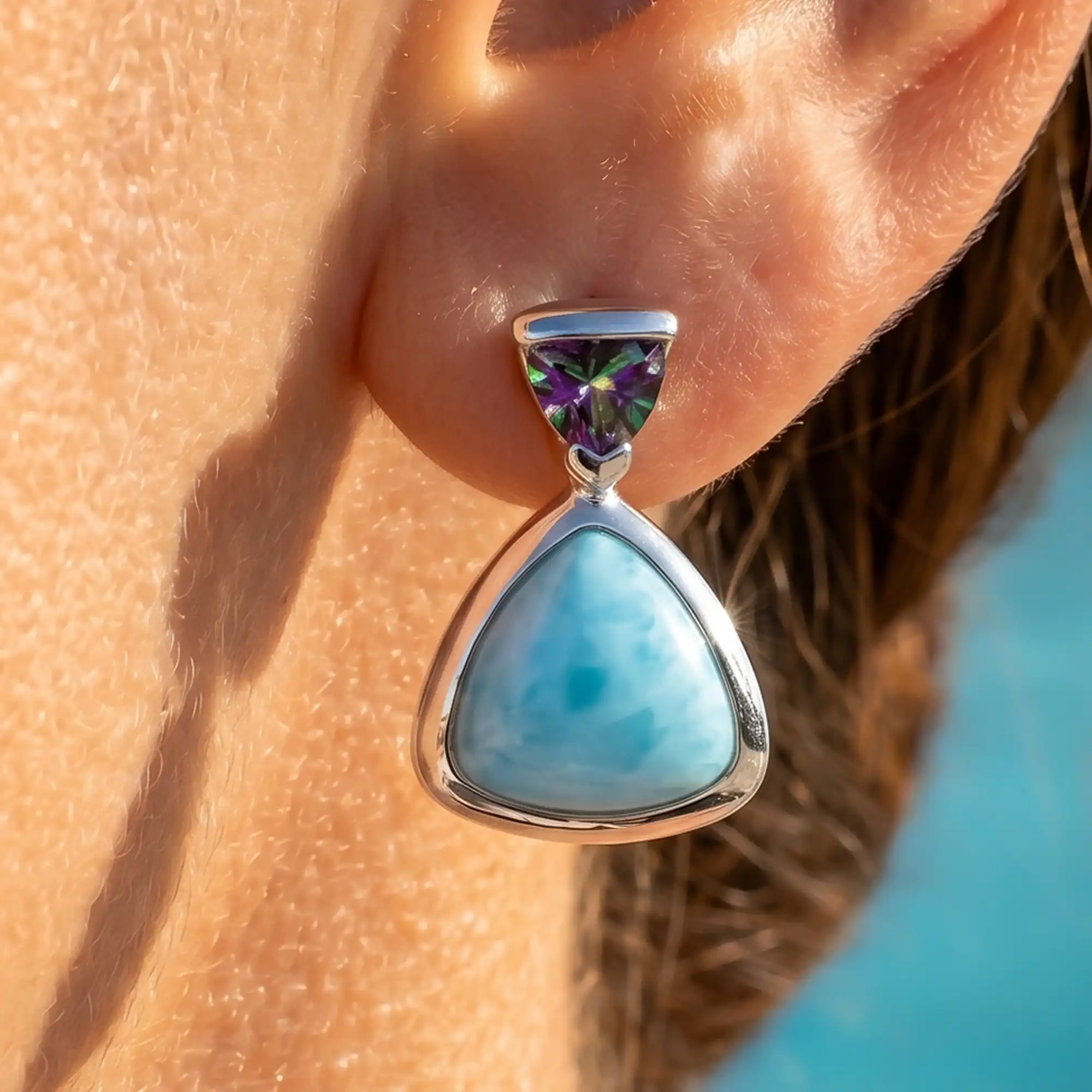 Mystic Topaz Earrings