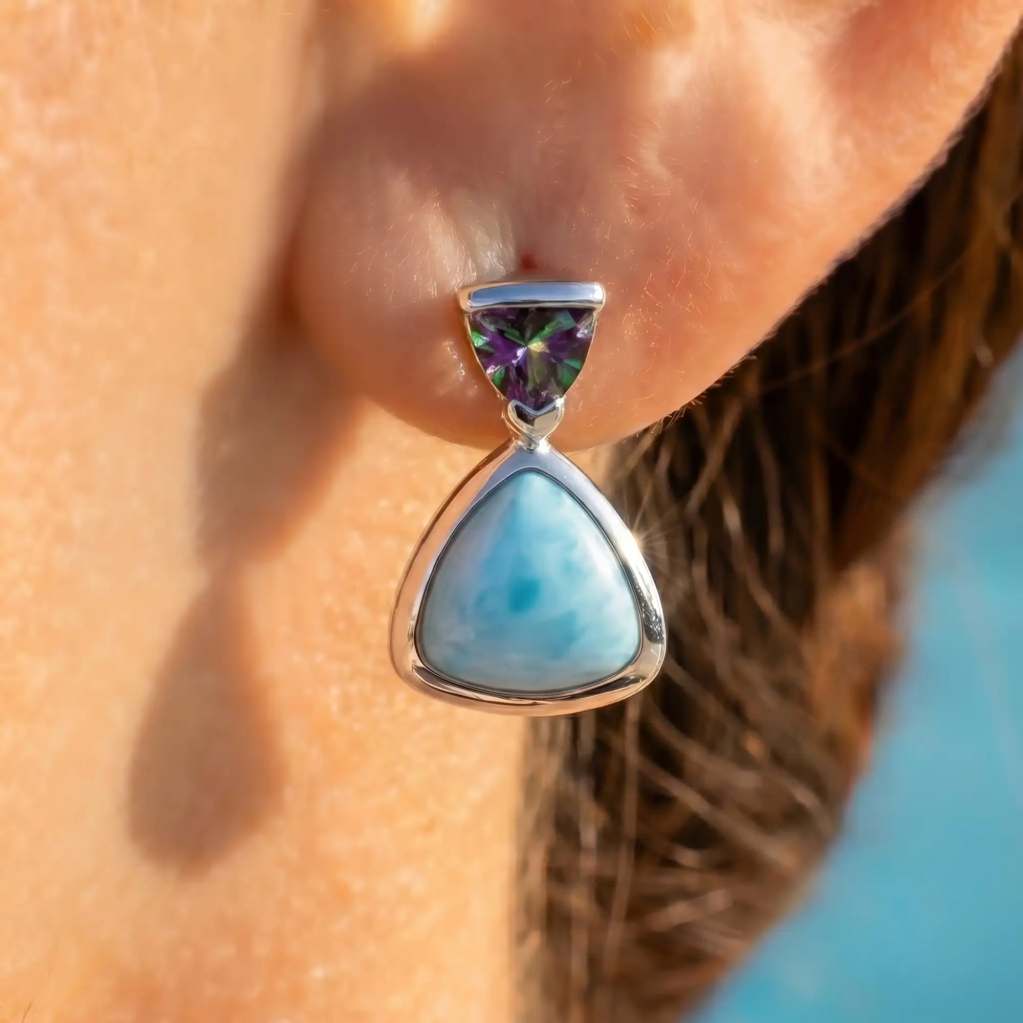 Mystic Topaz Earrings