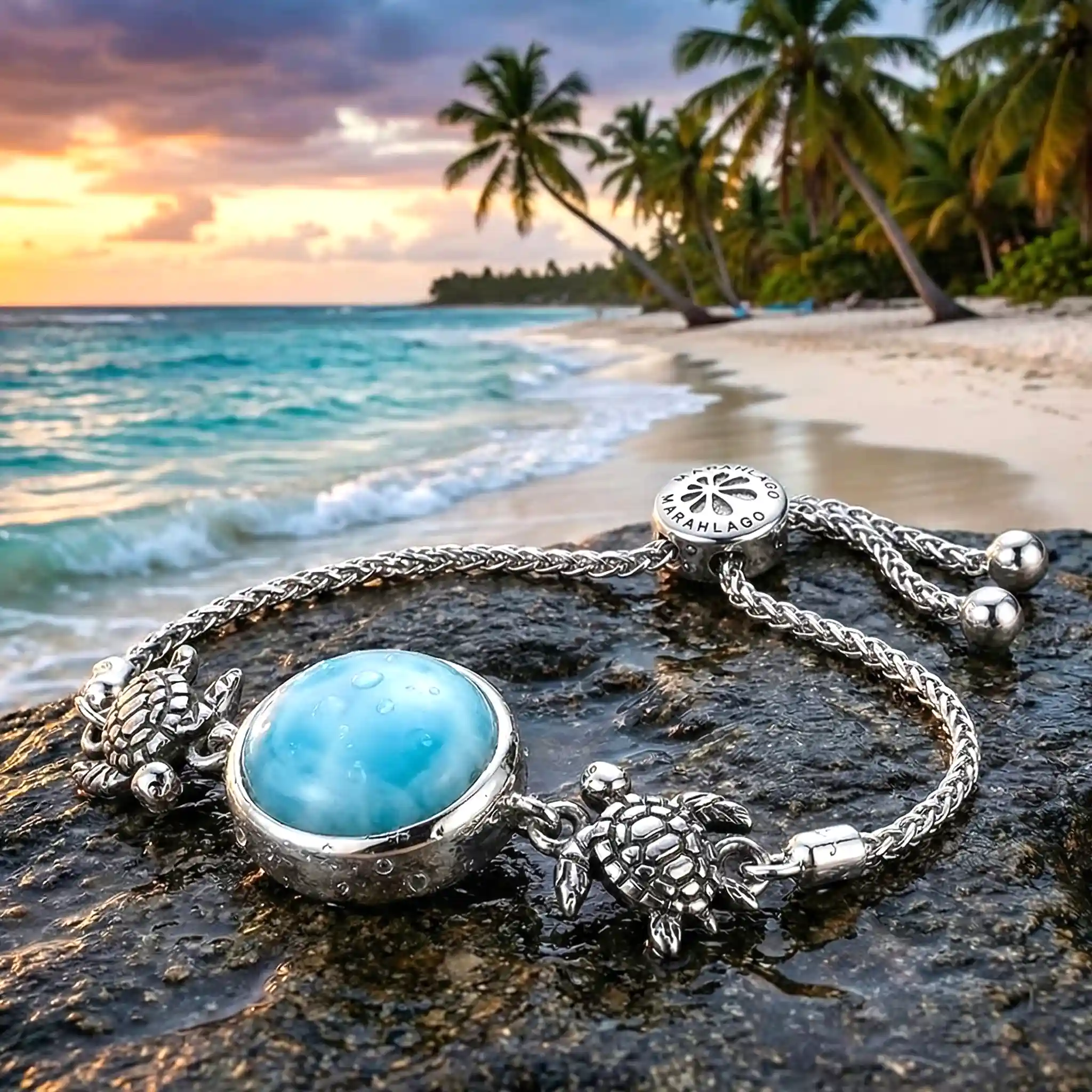 Turtle Bolo Bracelet