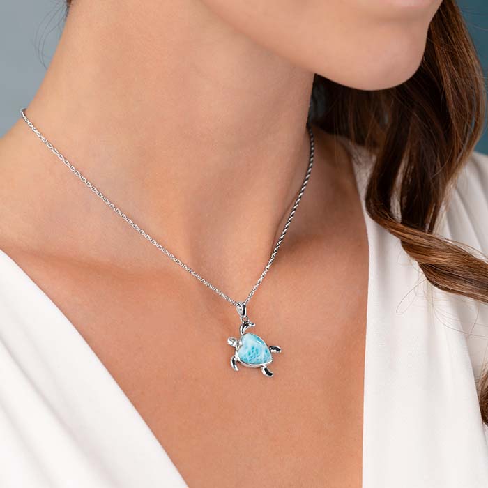 Turtle Heart Necklace