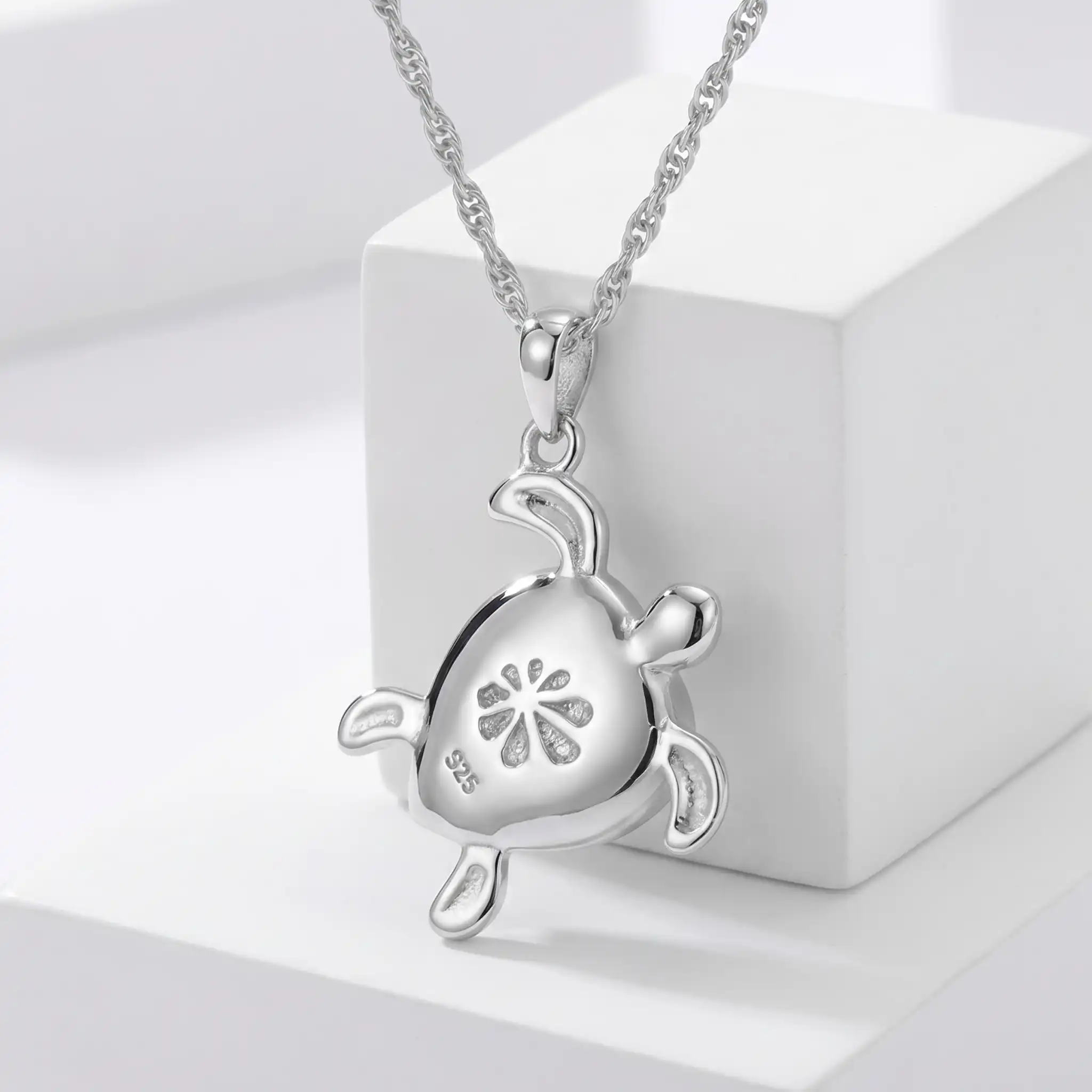 Turtle Heart Necklace